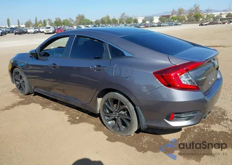 2020 Honda Civic Sport from USA, damaged, VIN 19XFC2F89LE207413